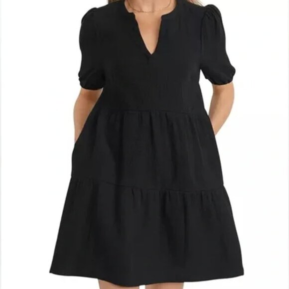 Marine Layer Dresses & Skirts - Black babydoll dress